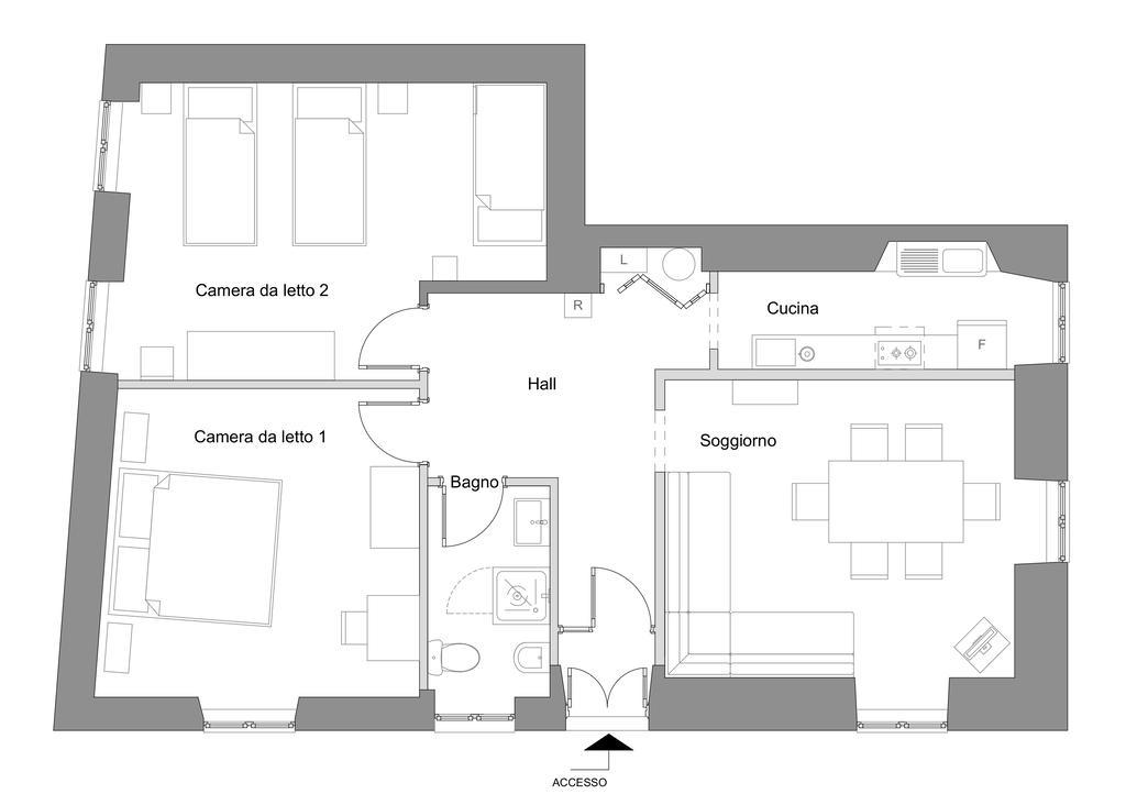 Apartment Piccolo Borgo Castelveccana Ngoại thất bức ảnh